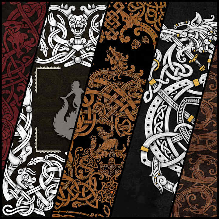 Cover image for Custom Viking Art, Personalized Norse Designs & Knotwork
