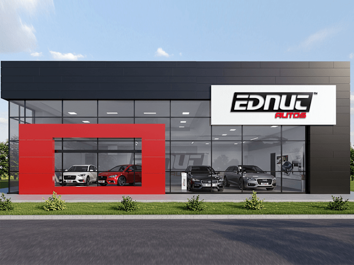 Cover image for Ednut Autos | Automobile Dealership Company Branding   