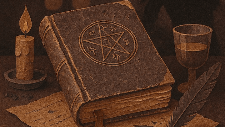 Cover image for AI-Crafted Poetic Grimoire