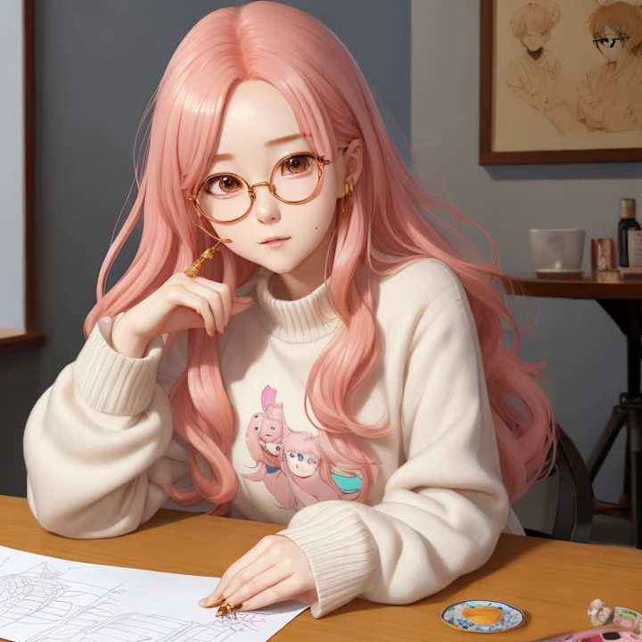 Cover image for Cute Japanese Animated Character (Graphic Designing work)