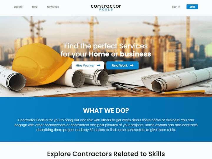 Cover image for Contractor Pools