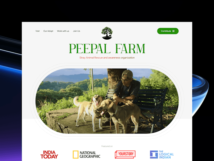 Cover image for Peepal Farm | Website Redesign