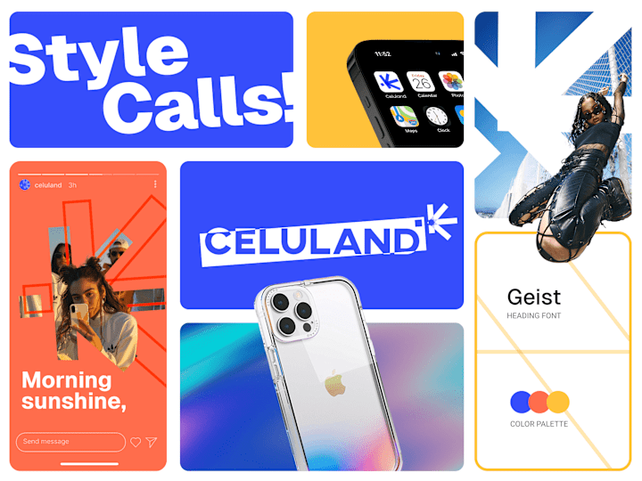 Cover image for Celuland · Tech Accesories Branding