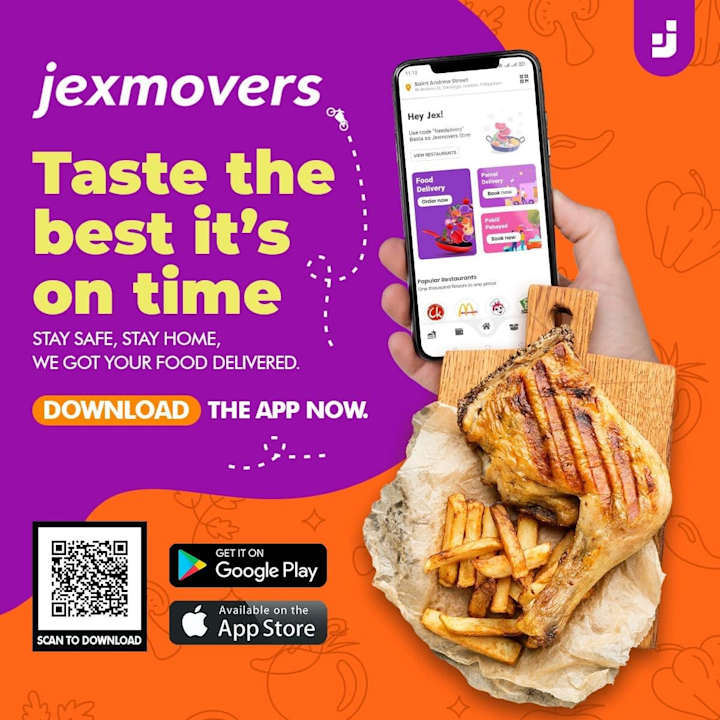 Cover image for JexMovers - Food and Parcel Delivery APP based in Philipines 