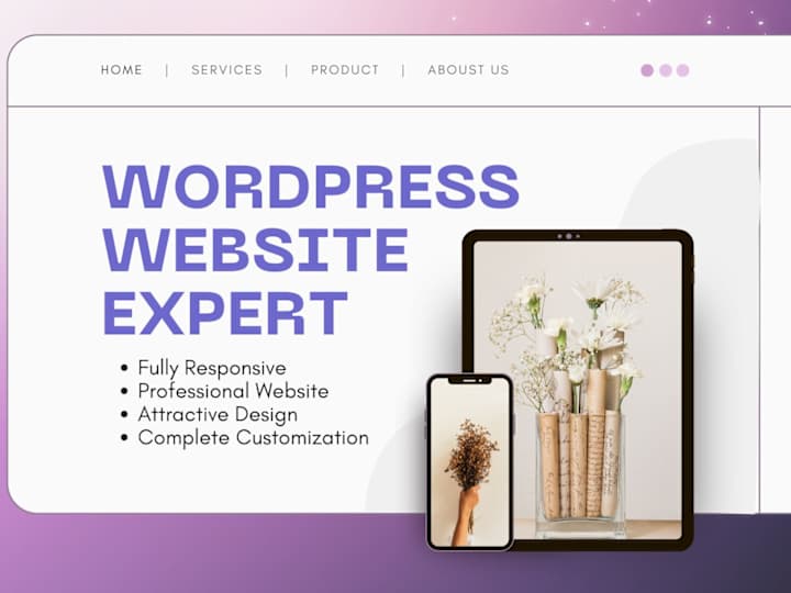 Cover image for I will create responsive business wordpress website design