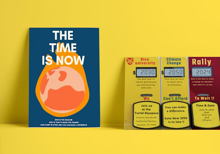 Cover image for Climate Change Event Flyer