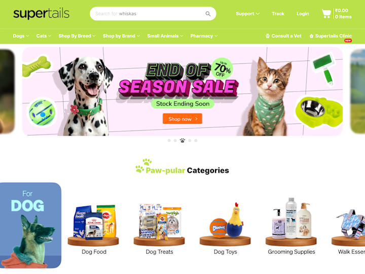 Cover image for Supertails - Super Pet Store