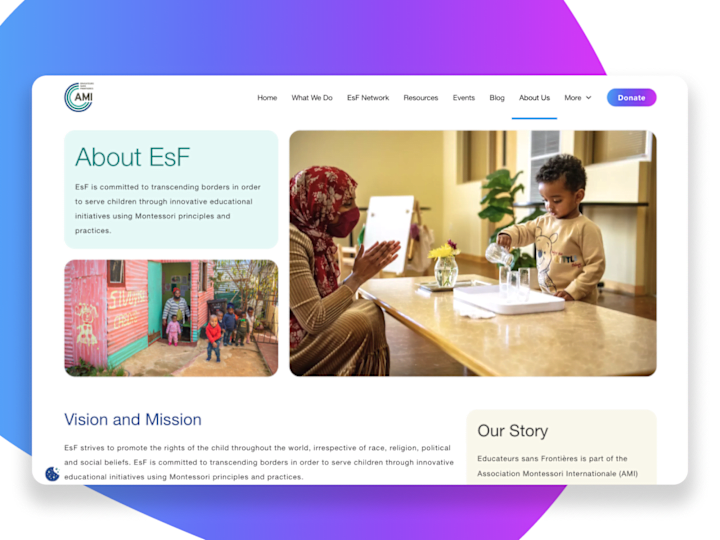 Cover image for Montessori EsF Global Platform Development