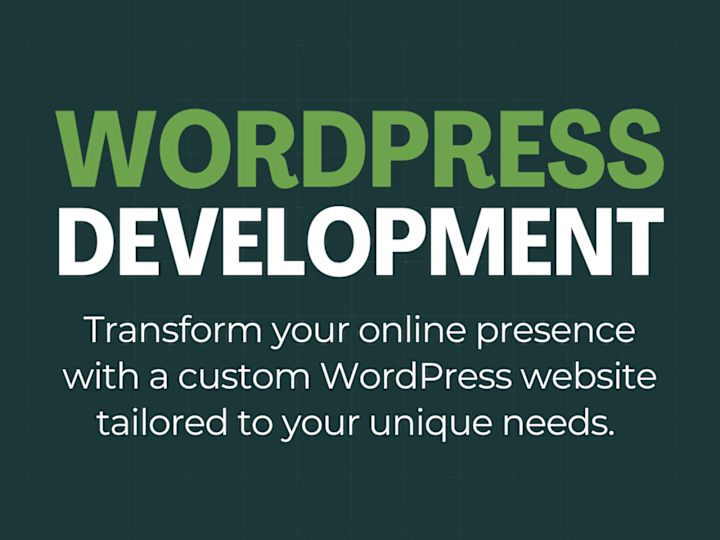 Cover image for Custom WordPress Website Design & Development