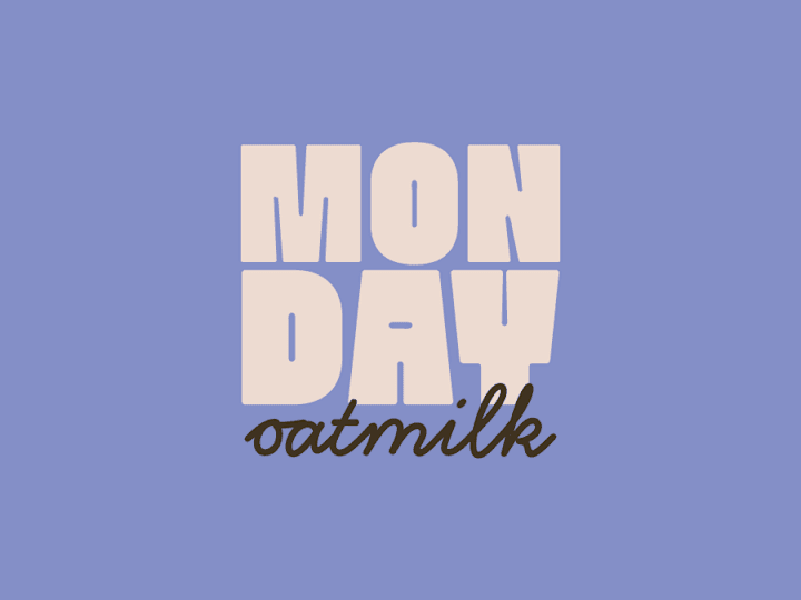 Cover image for MONDAY Oatmilk Branding & Packaging Design