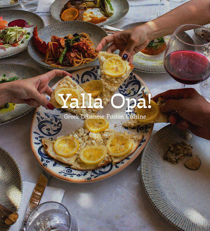 Cover image for Yalla Opa! Brand Design