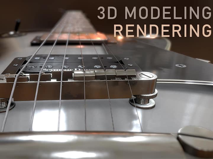 Cover image for 3D Modeling / Rendering of High Poly Model(s)