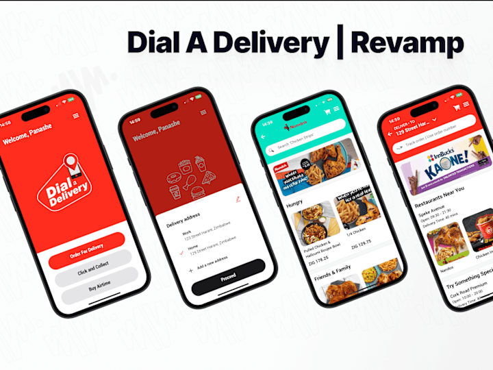 Cover image for Dial-a-Delivery App | Mobile UI Design