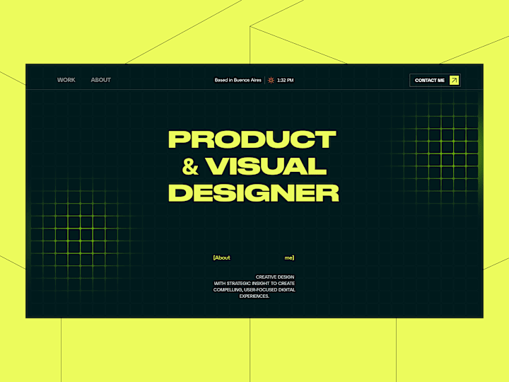 Cover image for Portfolio Website (UX/UI Design)