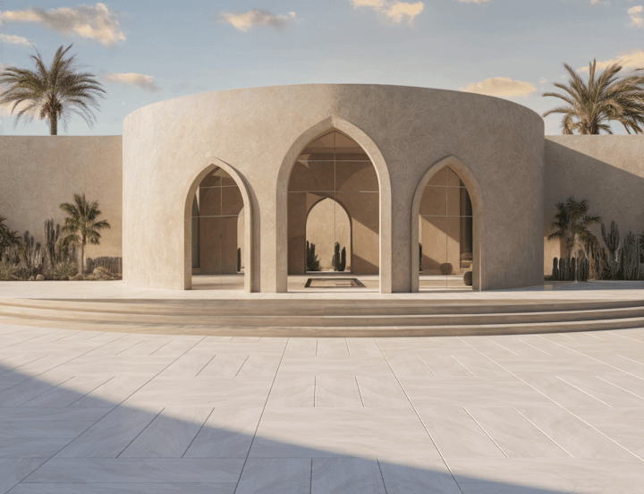 Cover image for Moroccan Exhibition Pavilion