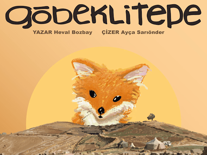 Cover image for göbeklitepe children's book :: Behance