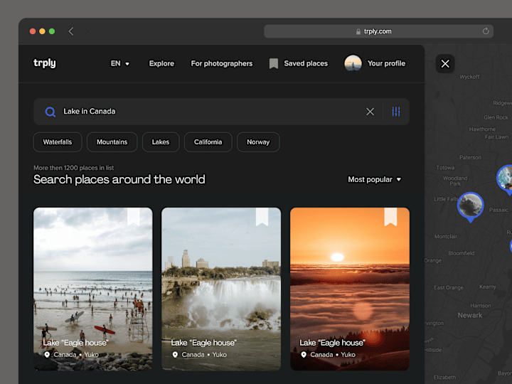Cover image for trply.com / catalog (map view)