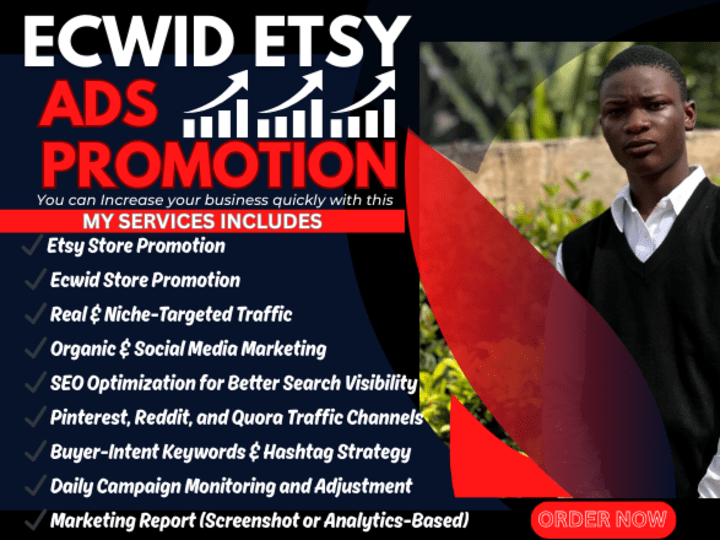 Cover image for I will do etsy ecwid promotion etsy marketing ecwid promotion
