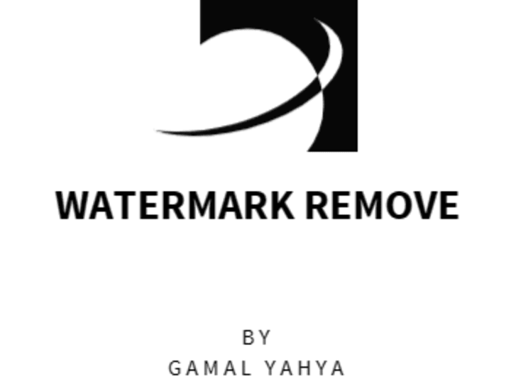 Cover image for watermark remove