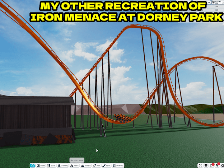 Cover image for Custom high quality roller coaster in TPT2 Roblox