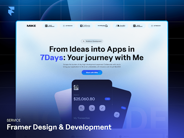 Cover image for Framer Website Design & Development