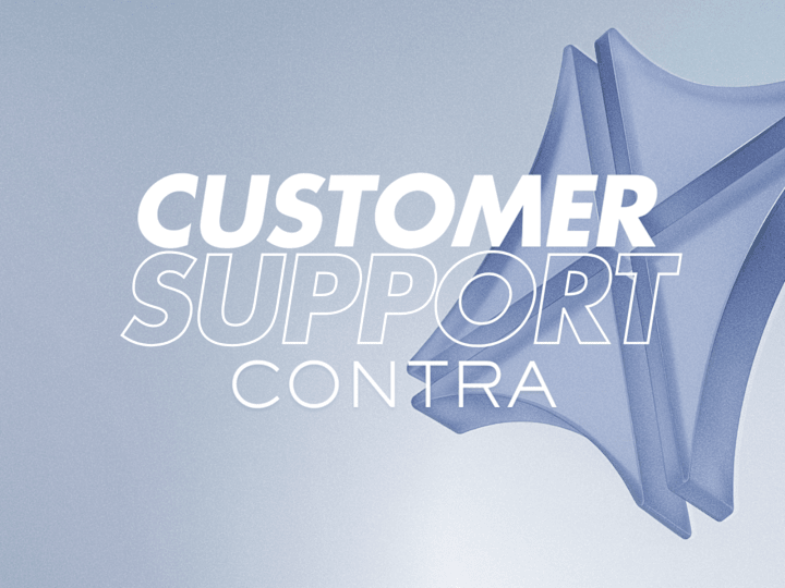 Cover image for Contra ✦ Customer Support