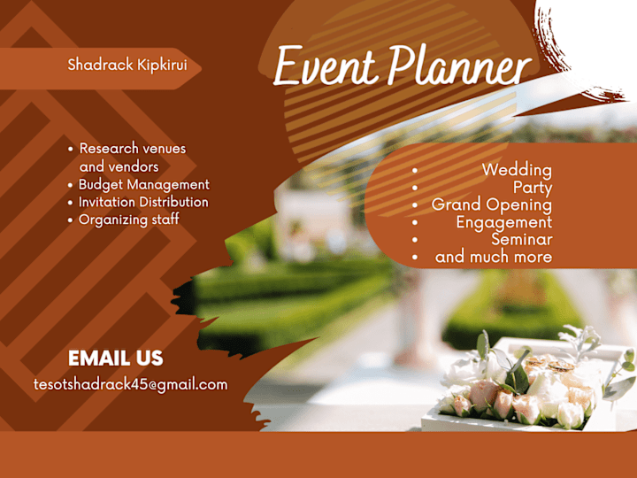 Cover image for Client-focused Event planner
