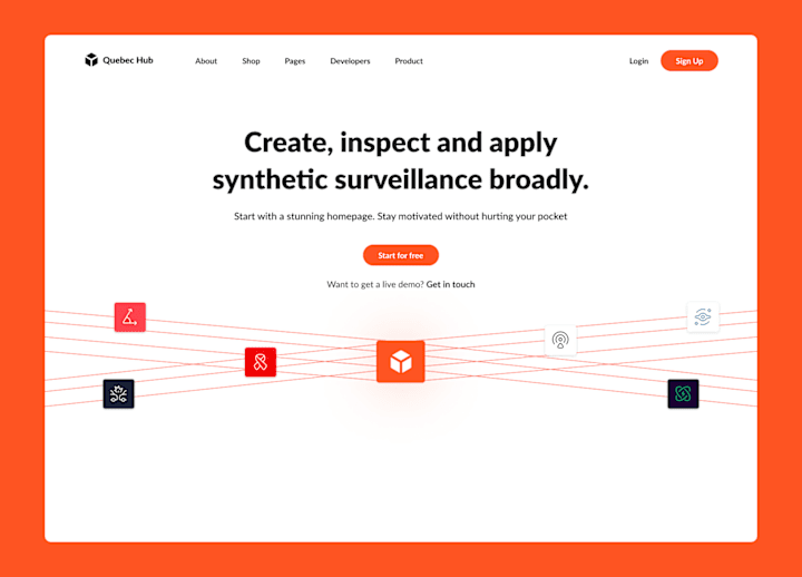Cover image for SaaS Landing Page Design