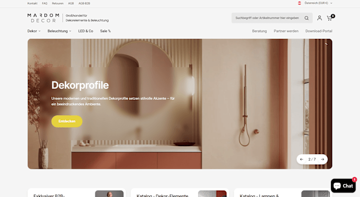 Cover image for Webshop Development