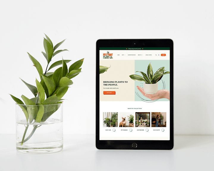 Cover image for Wild Root Plant Co. - Web Design & Development