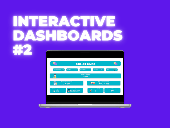 Cover image for INTERACTIVE DASHBOARDS