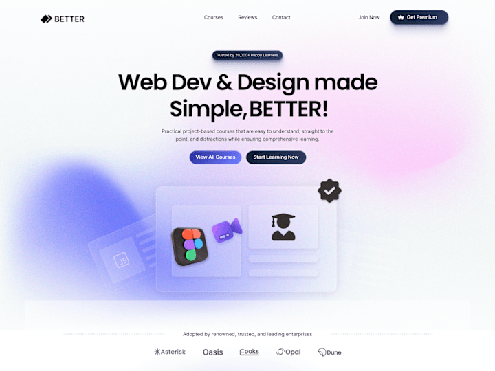 Cover image for Better Website Landing Page