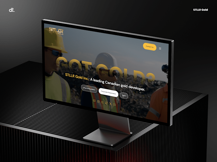 Cover image for STLLR Gold | Redesign & Framer Development