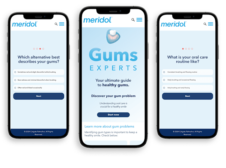 Cover image for Meridol Gum Experts Gamified Interface Development