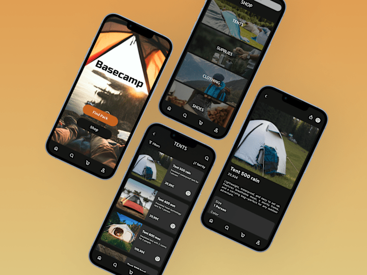 Cover image for Camping Supply Store App Development