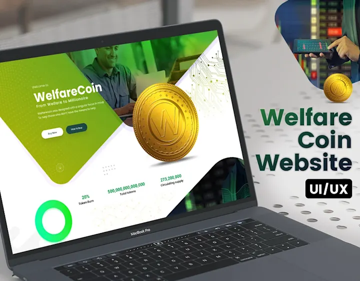 Cover image for Welfare Coin - Website Design