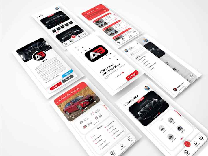 Cover image for AutoMarket UI/UX Figma