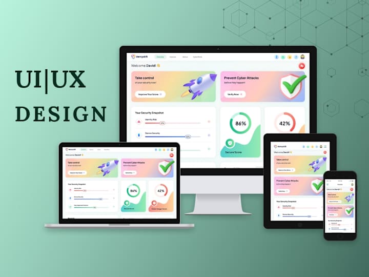 Cover image for UI/UX Design (Mobile + Web + Dashboard)