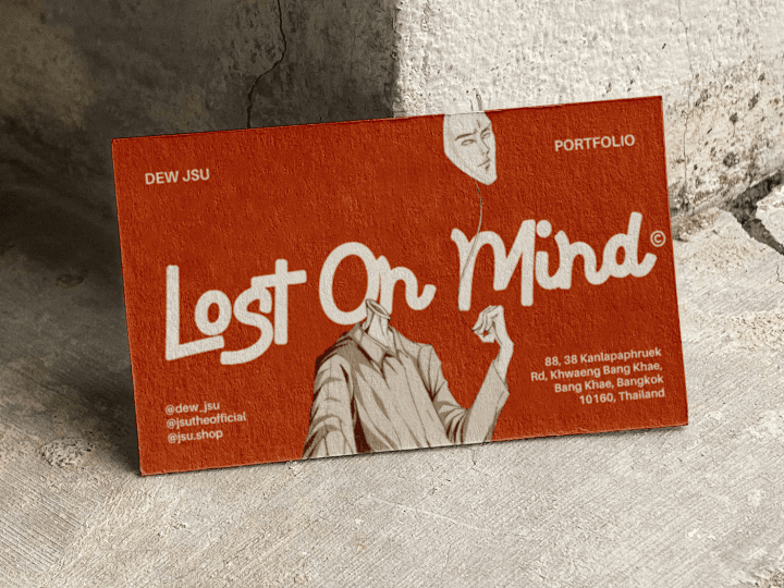 Cover image for Lost On Mind — Dew Jsu