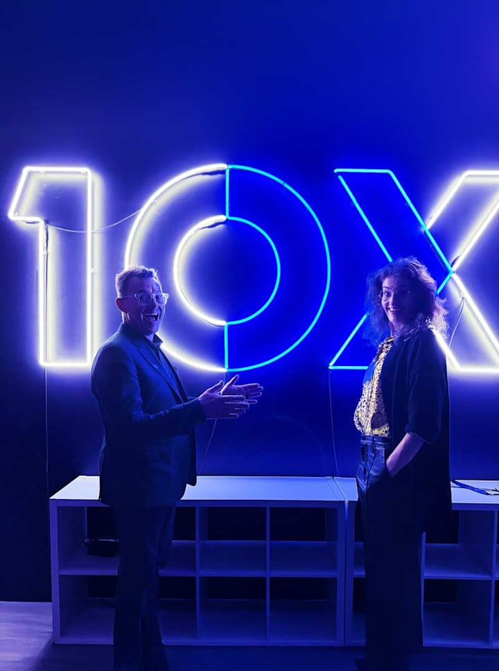 Cover image for 10XBETA Rebrand: Med-tech Innovation Identity