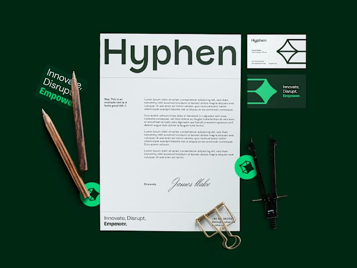 Cover image for Hyphen — Visual Identity