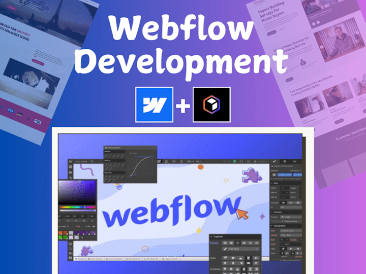 Cover image for Engaging Webflow Website for your business. 