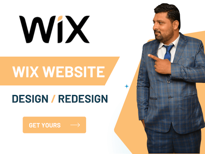 Cover image for I will design or redesign wix website for your business or store