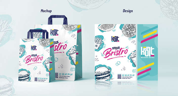 Cover image for Paper Bag Packaging on Behance