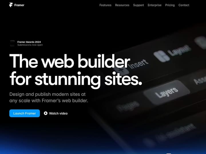 Cover image for Stunning Websites Designed and Built on Framer