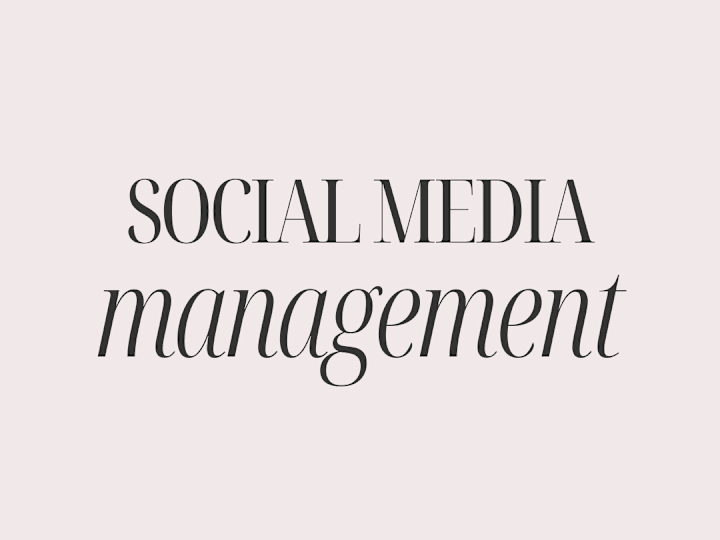 Cover image for Social Media Management 