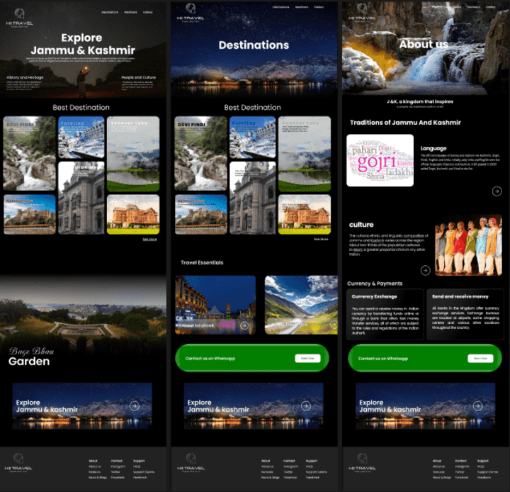 Cover image for UI and UX for Jammu  and Kashmir 