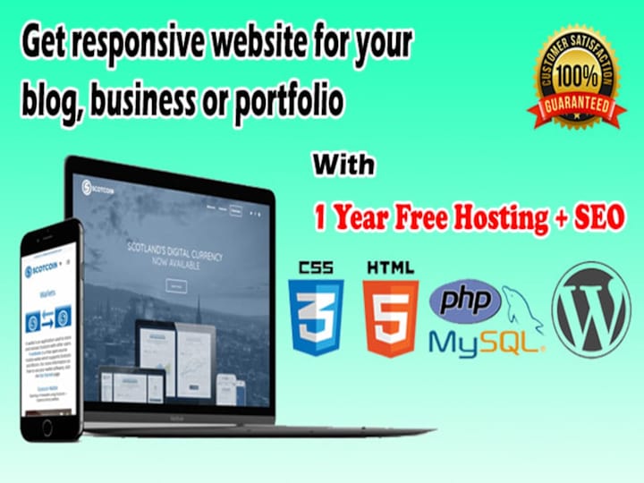 Cover image for I will design and build a custom WordPress website