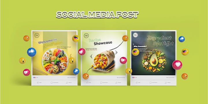 Cover image for social media design :: Behance