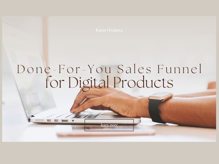 Cover image for Done-For-You Sales Funnel for UGC Creators
